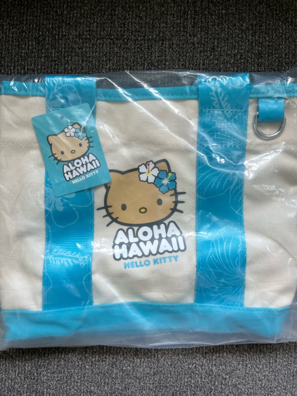 Hello Kitty Canvas Tote Hawaii Exclusive